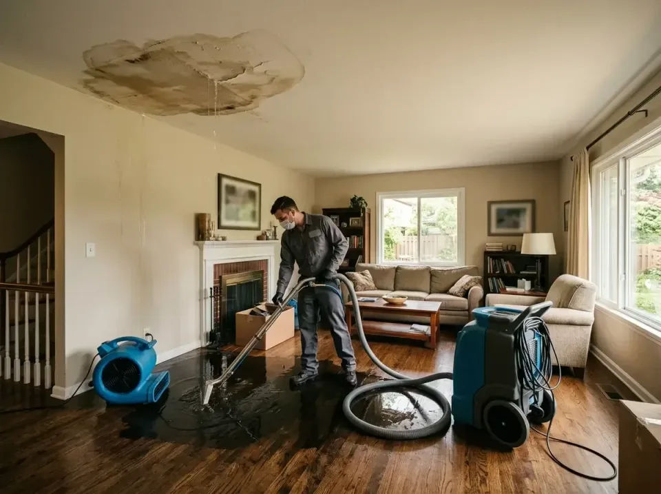 attic-pipe-burst-ceiling-drip-008 — frequently asked questions, Water Damage Restoration & Carpet Care in Butler, PA